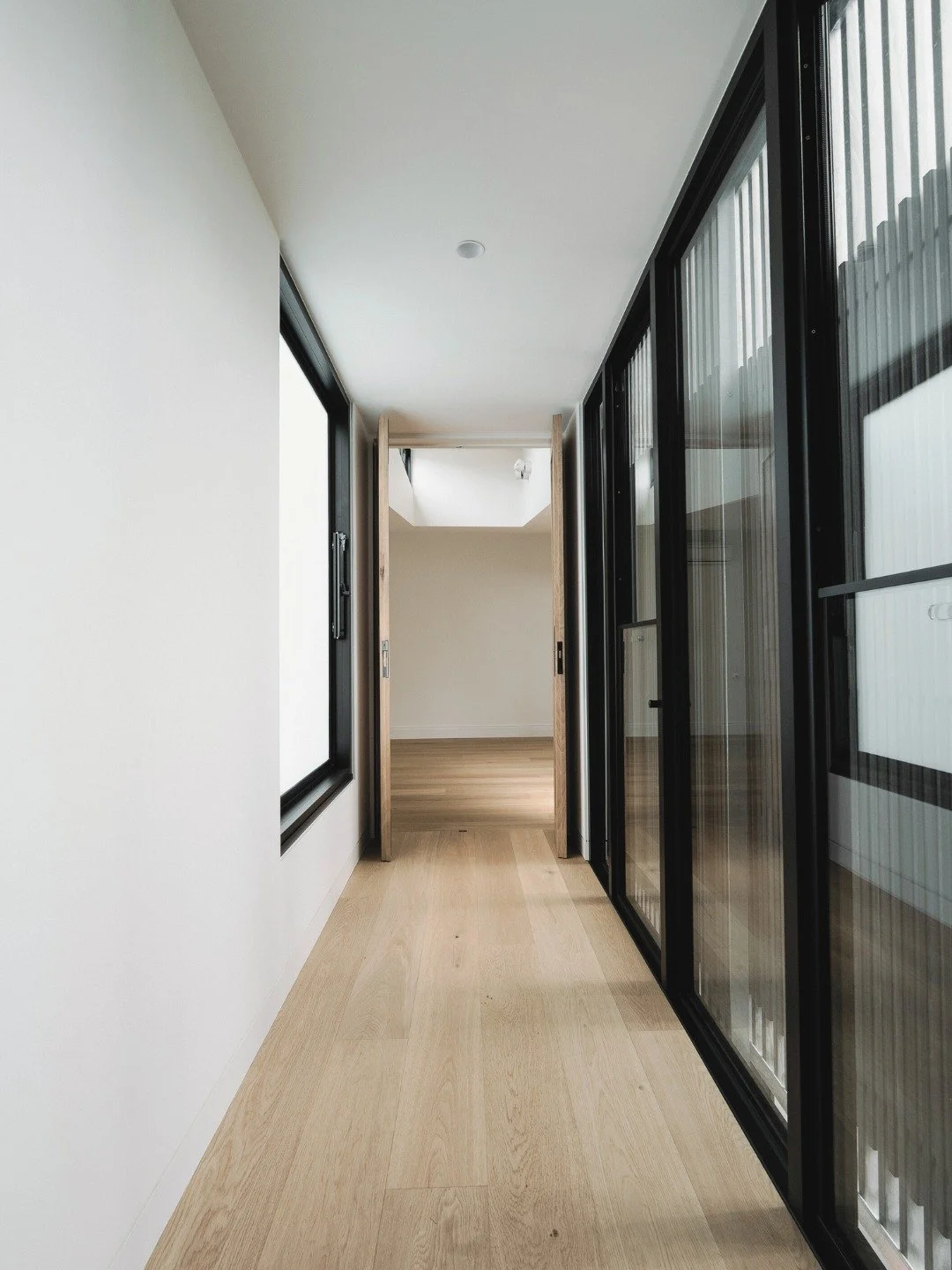Light, Space, and Connection.

Good design isn't just about the hero rooms &ndash; it's about making every space in your home work beautifully.

At Station Street, this upper-level hallway became an opportunity to showcase thoughtful design. We insta