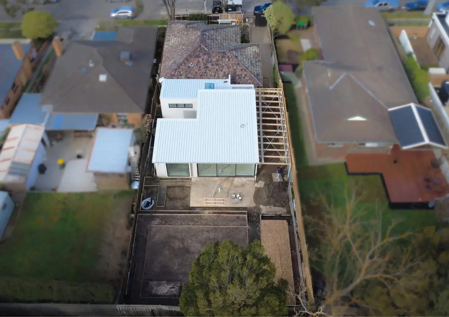 Our Blackburn build is looking great from the outside! Now Tim and the team are moving inside for custom cabinetry, flooring and tiling as the job moves on to the final stages.

For more of our previous builds and to get in touch for your own renovat
