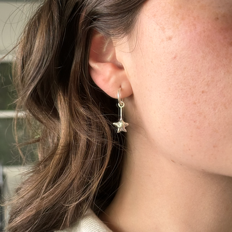 star earrings