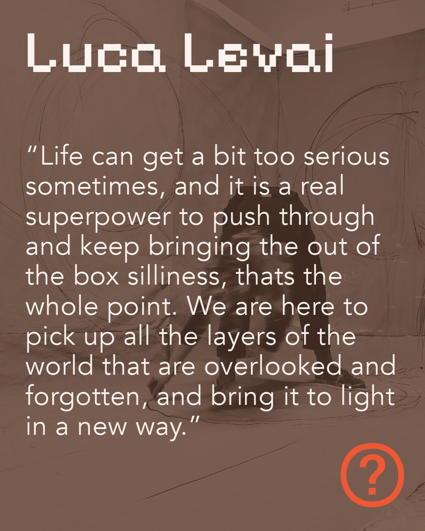 @luca.levai - I&rsquo;m Luca, a London based visual artist working with painting and mixed media through movement and somatics. I make large scale paintings and site specific installations. My practices range from fine art to textile art and performa