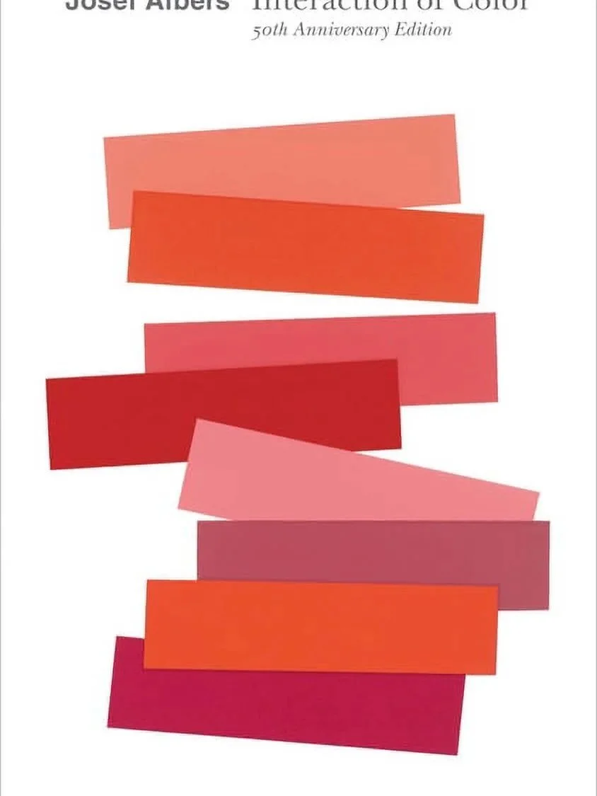 @uhkechi - My biggest inspiration is Josef Albers&rsquo; book Interaction of Colour. I got nonstop comparisons to his work when I was in undergrad, and his usage of colour, shape, and line is still something that I strive to achieve. I ended up buyin