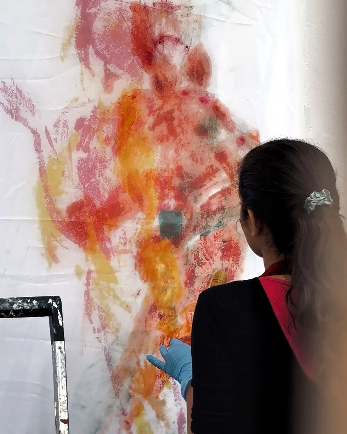 @artconsole - The main objective of my work moving forward is now exploring movement in stillness, creating a space that has lingering energy due to the motion suggested but not released. Audience has now become a very integral part for me in complet