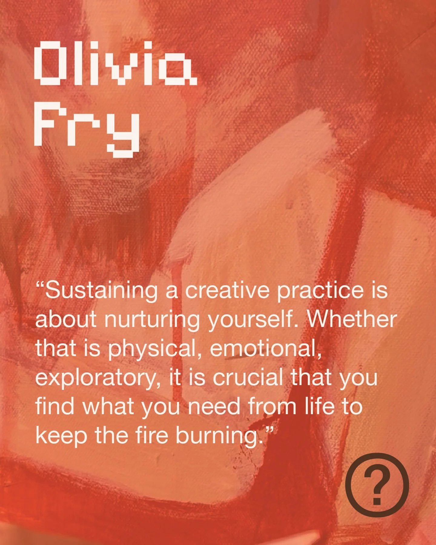 @olivia_fry_art &ndash; Olivia Fry (b.1992, United States) Olivia Fry is a painter and interdisciplinary artist whose figurative works confront themes of loss, vulnerability, and the raw edges of lived experience. Their paintings are charged with int