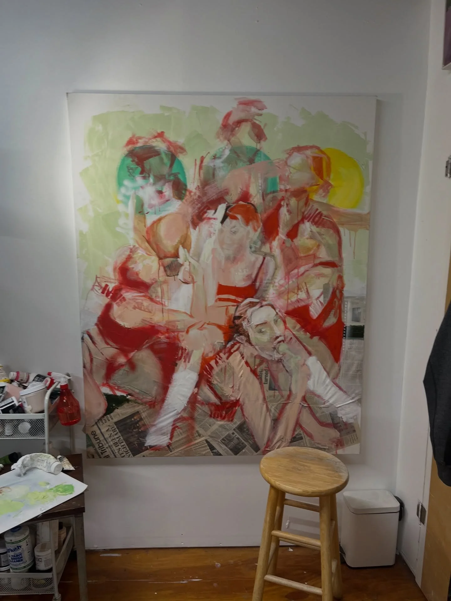@olivia_fry_art &ndash; I go through seasons where I&rsquo;m able to make a lot of work, to seasons where I don&rsquo;t even have a spare moment to pick up a brush. I think sometimes this is just how life is. When I find myself unable to control my &