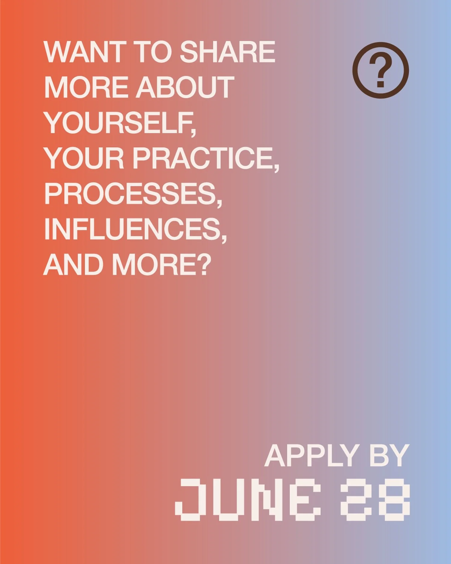 📣 Quarter 3 Featured Artist application is open through Sunday, June 28th! Completely free to apply, artists featured will be posted on both our Instagram page and website.

For more details on the application, visit our website! #featuredartist #ev