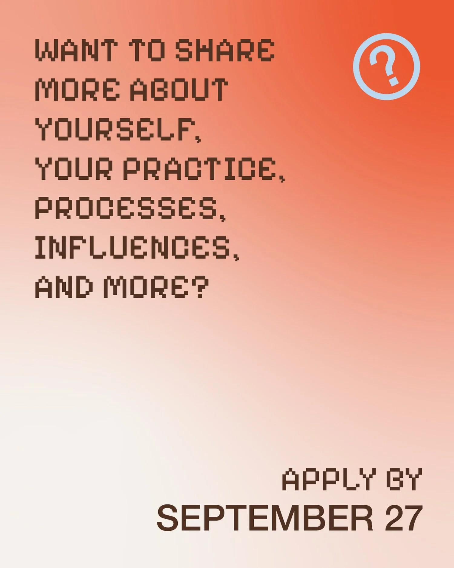 Want to be one of our Quarter 4 Featured Artists? ✨ Applications open through September 27th! Completely free to apply, artists featured will be on both our website and Instagram page. 

For more details, visit our website! #featuredartist #everythin