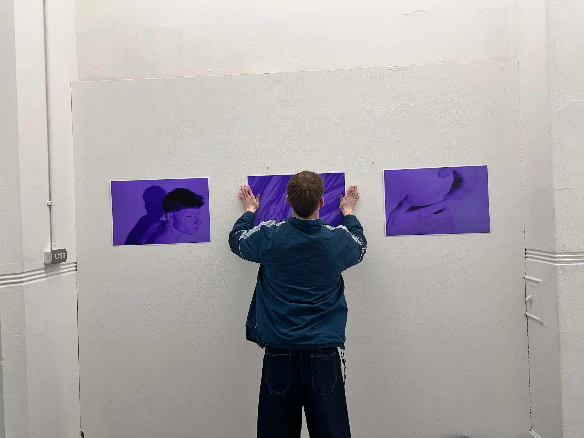 @05blueboy &ndash; Within my practice, I have faced countless challenges, not only physically, but emotionally. Because of the personal nature of my work, there is a level of mentally taxing work required in the generating of ideas; often basing piec
