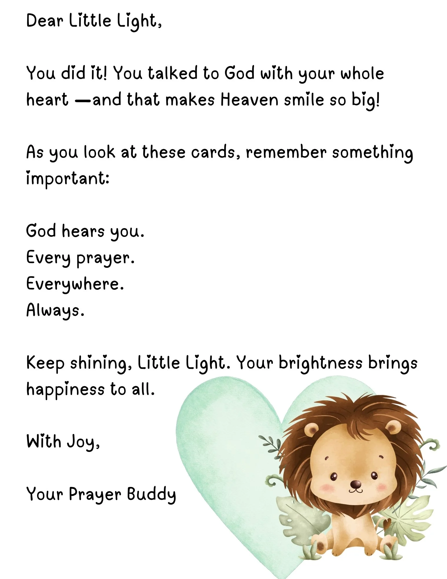 TALKING WITH GOD LETTER FROM PRAYER BUDDY.jpg