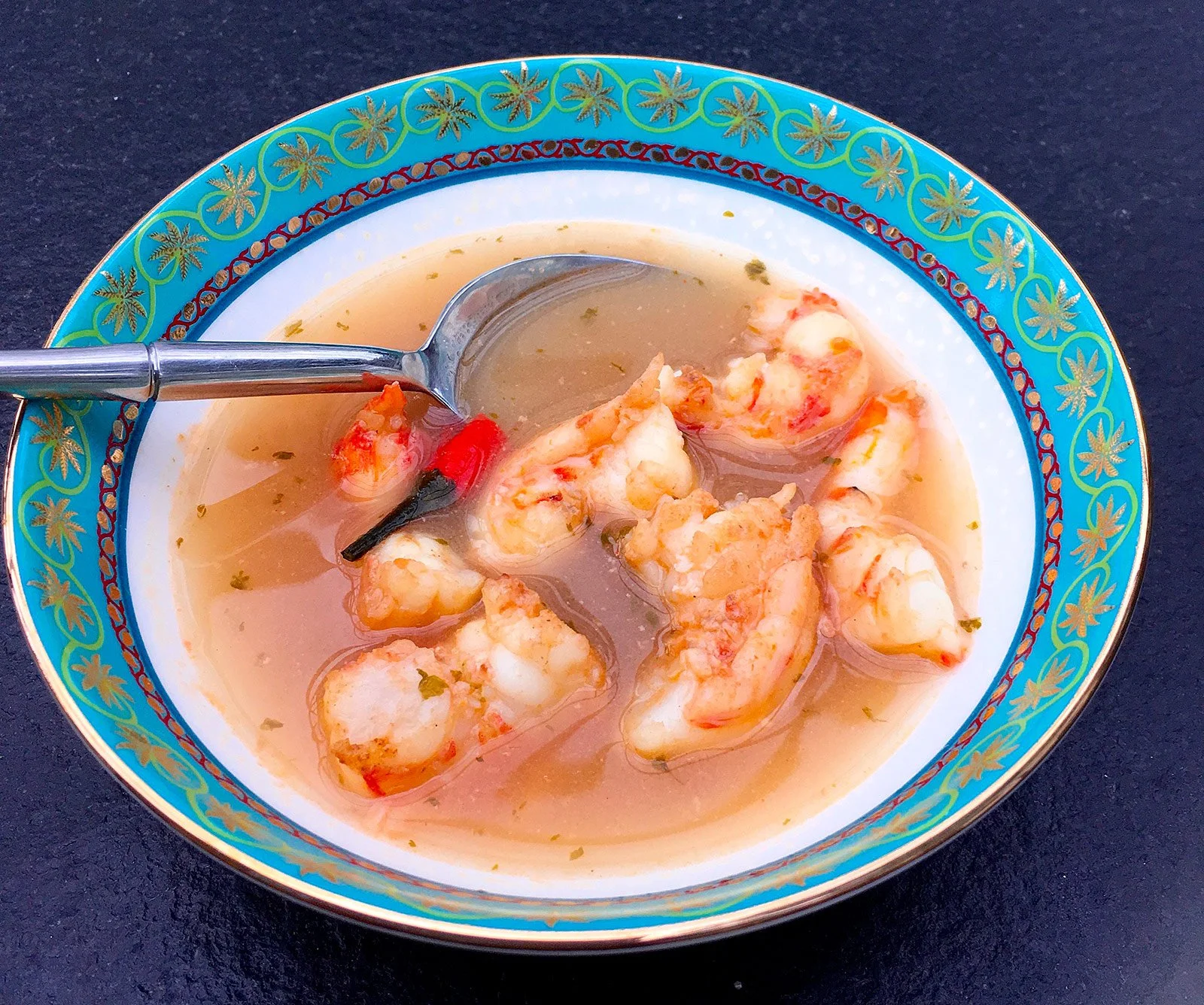 Zuppa thai alle mazzancolle
