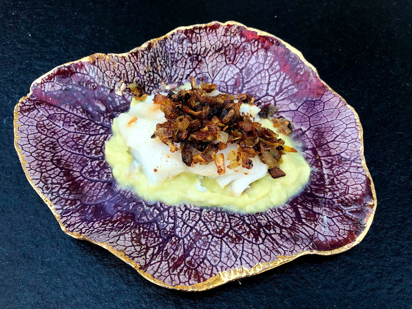 Filetto di nasello ai porri con zenzero