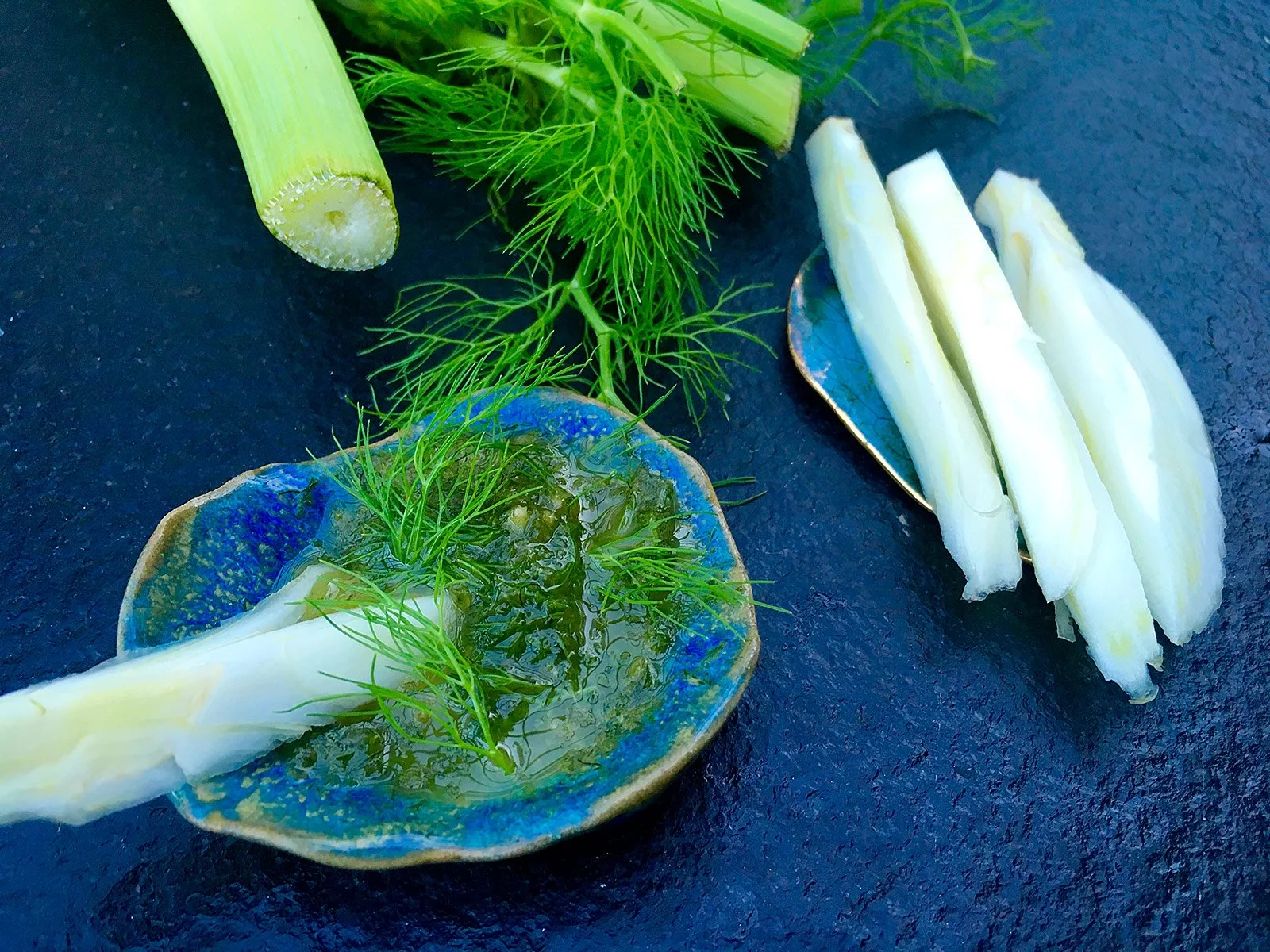 Salsa verde di barba di finocchio
