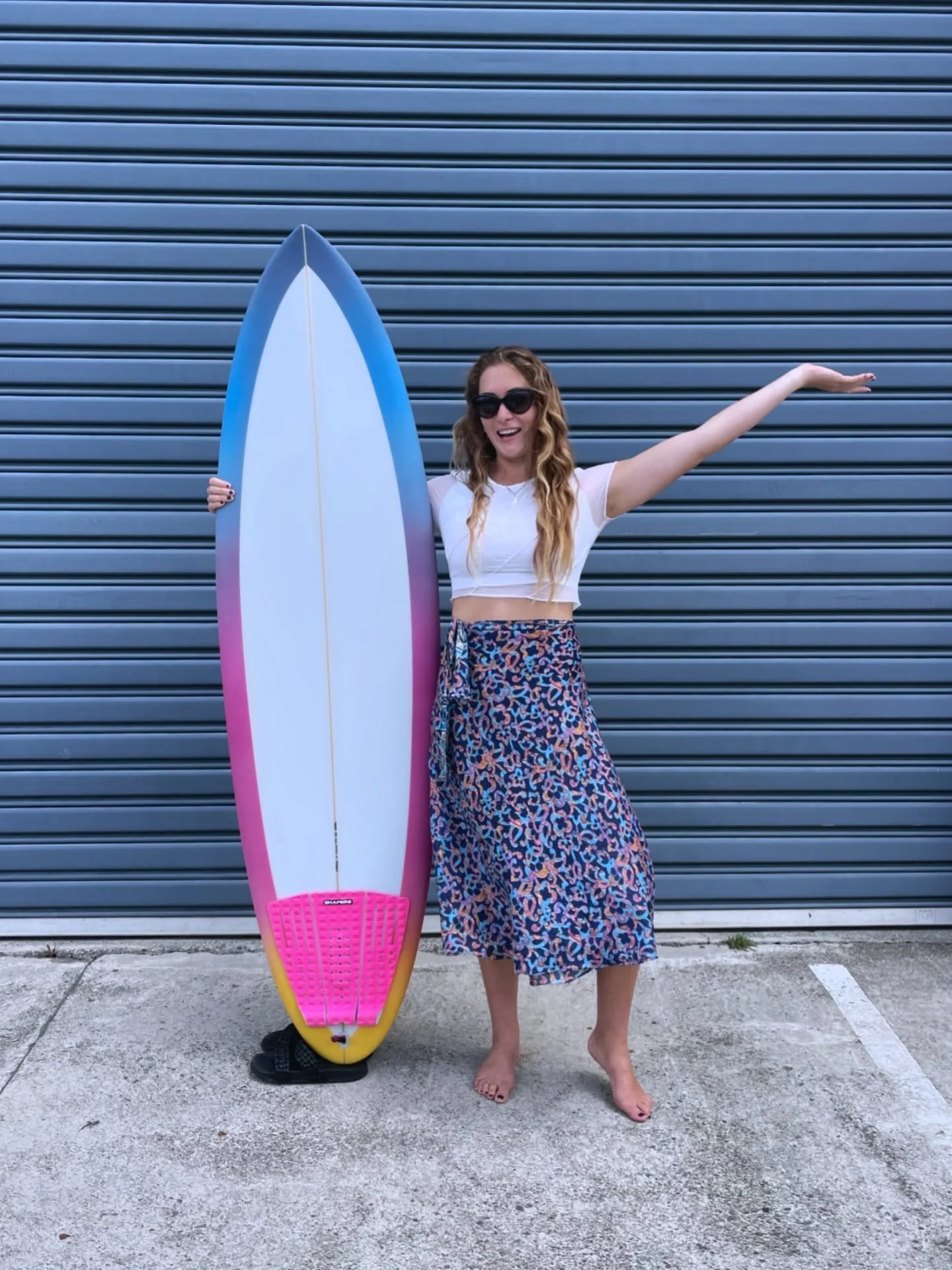 @ellakerrr picking up a stock Brown Sugar 6&rsquo;2 - thanks Ella 🫱🏽&zwj;🫲🏻🙏🏻 🧡🩷💜💙