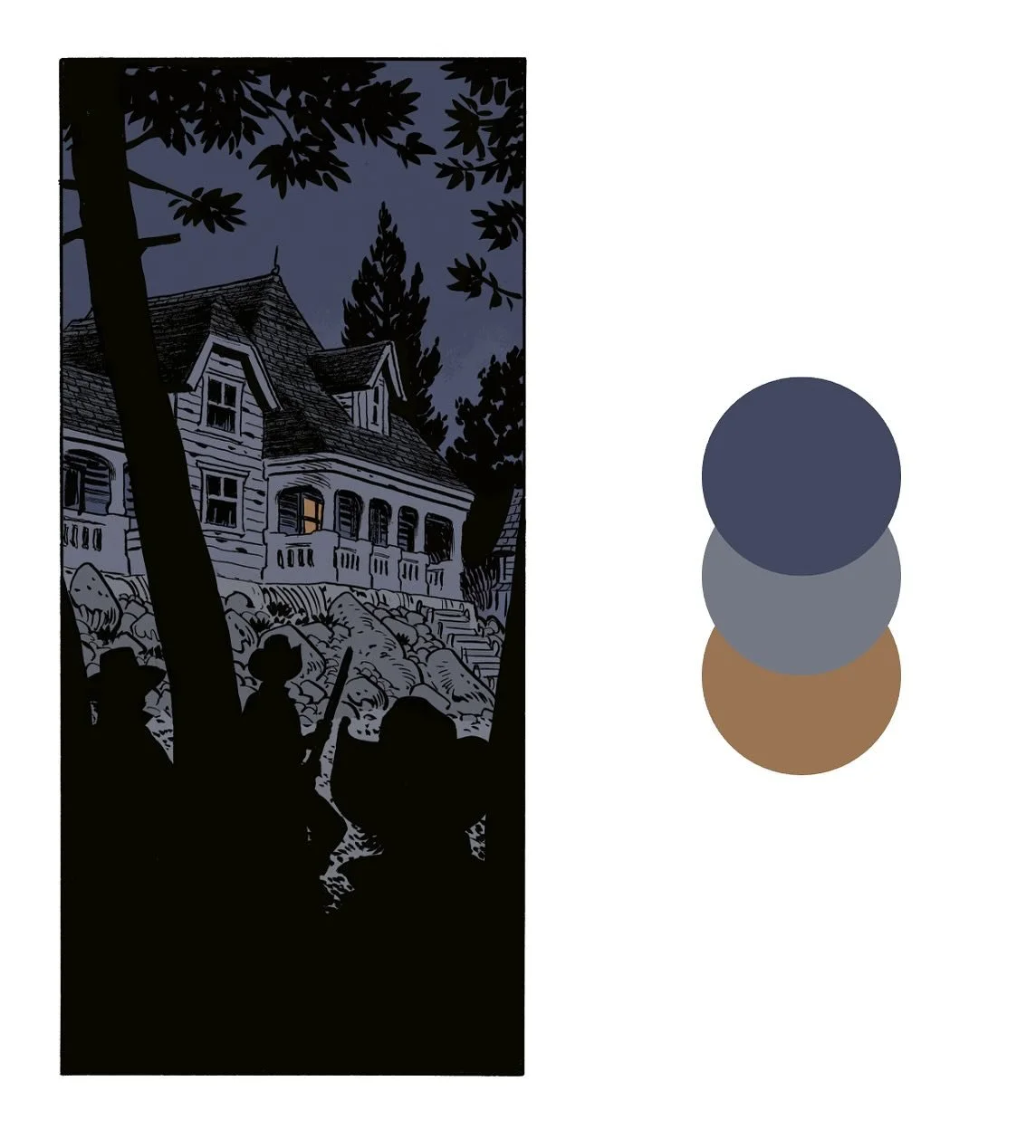 As I told a few days ago, something is cooking &hearts;️&hellip;. In the meanwhile, here&rsquo;s a clue (swiping on the second picture) and another palette of our new book, Undertaker 8, Le monde selon Oz. 

Drawing by @ralph_meyer_art 
.
.
.
.
.
.
.