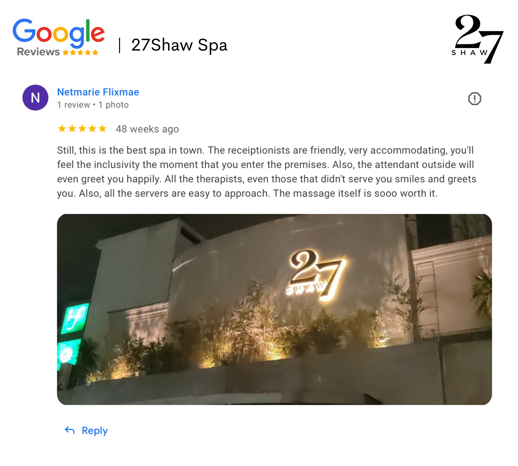 Shaw Google Review 2.png