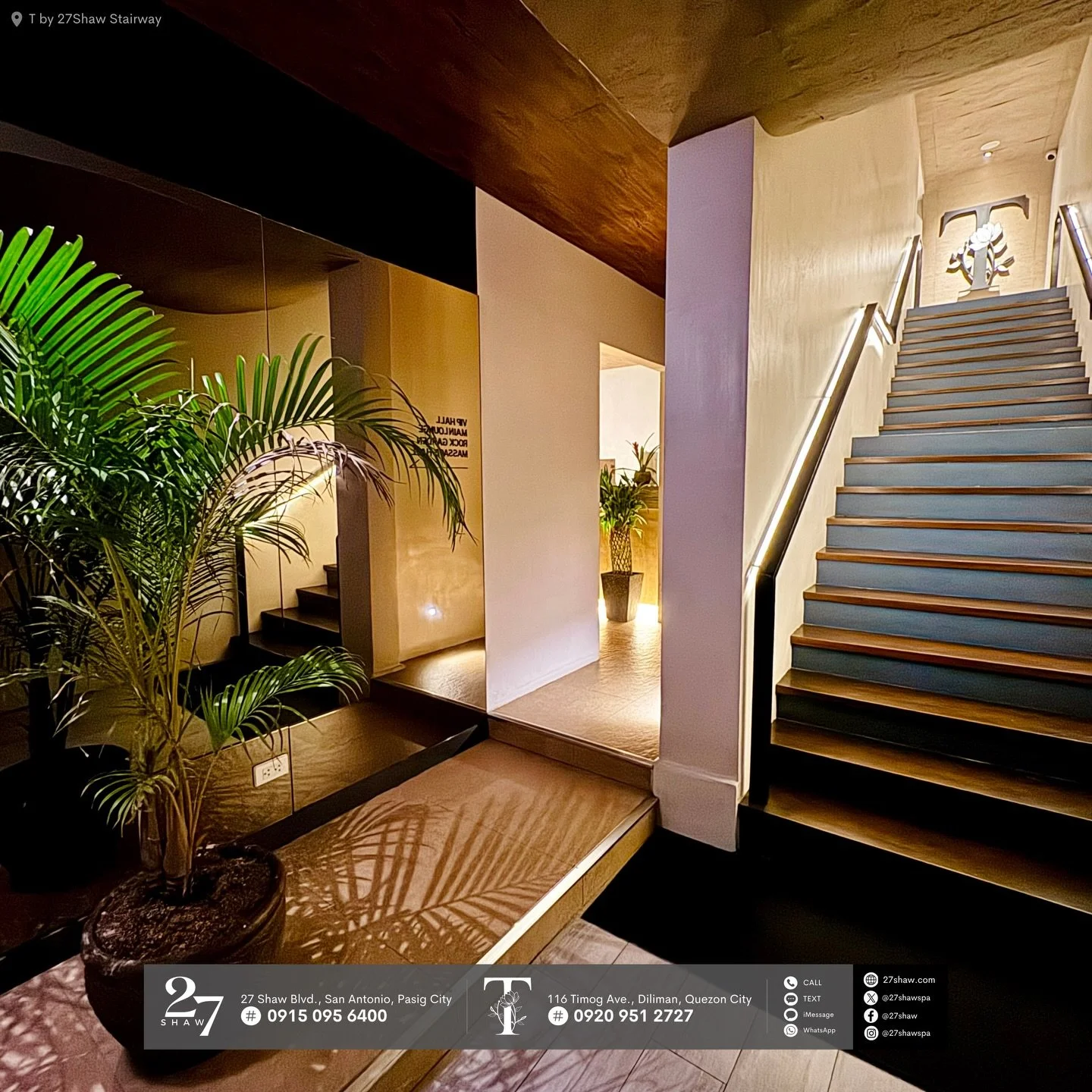 Ascend into fresh calm. 🪴

📍 T by 27Shaw Stairway

#ThisIs27Shaw
#Tby27Shaw