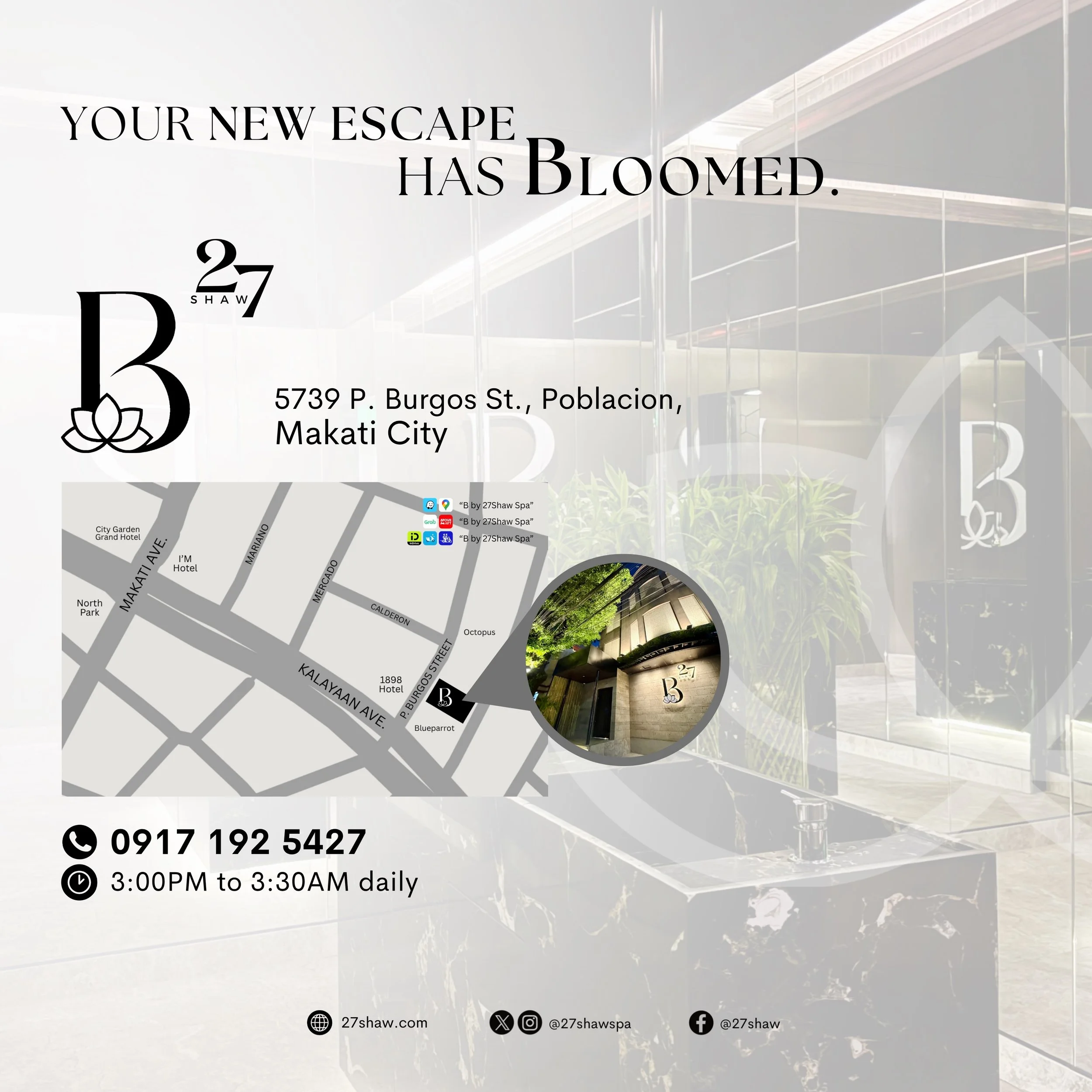 Your new escape has Bloomed. 🖤

#ThisIs27Shaw
#Bby27Shaw