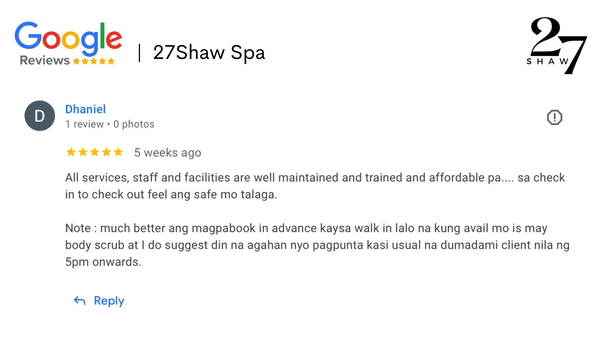 Shaw Google Review 7.png