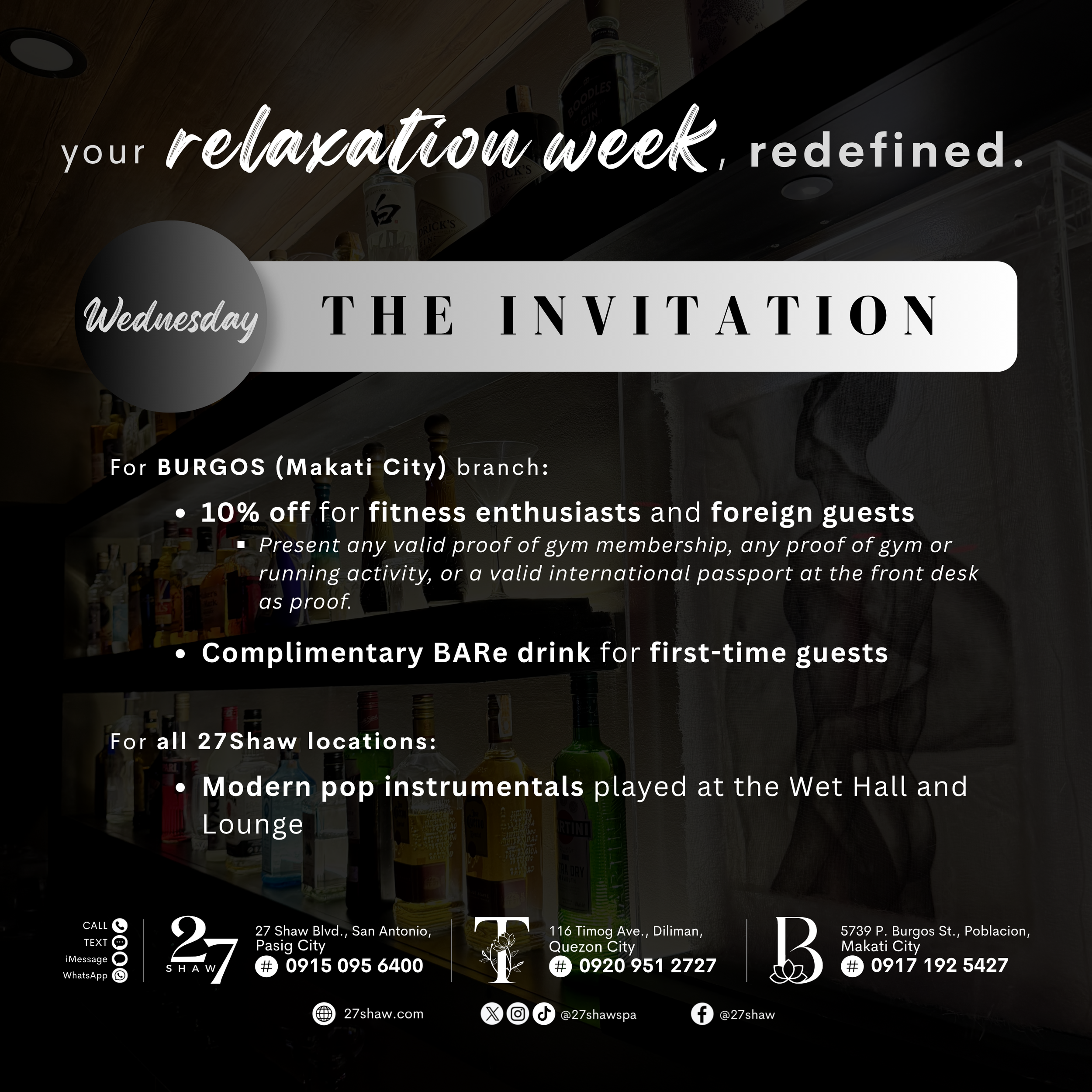 Wednesday - "The Invitation"