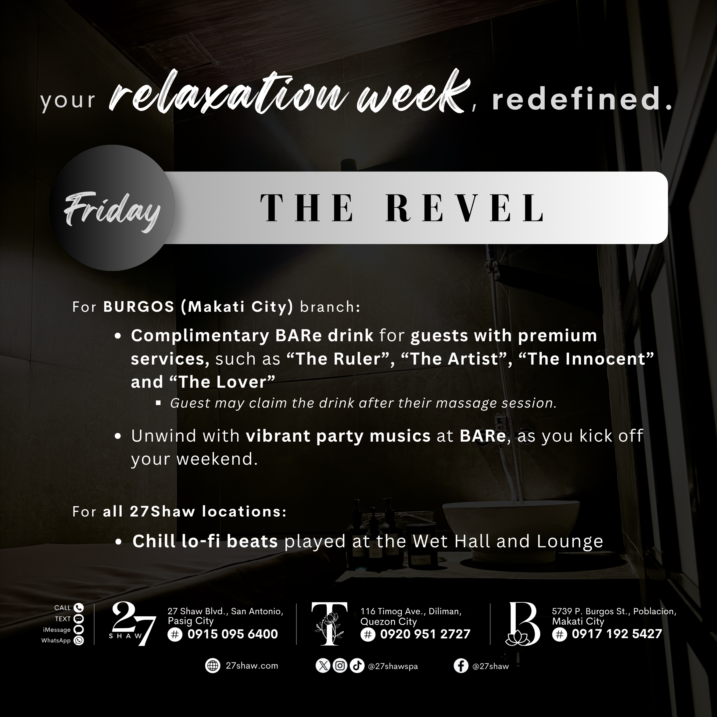 Friday - "The Revel"