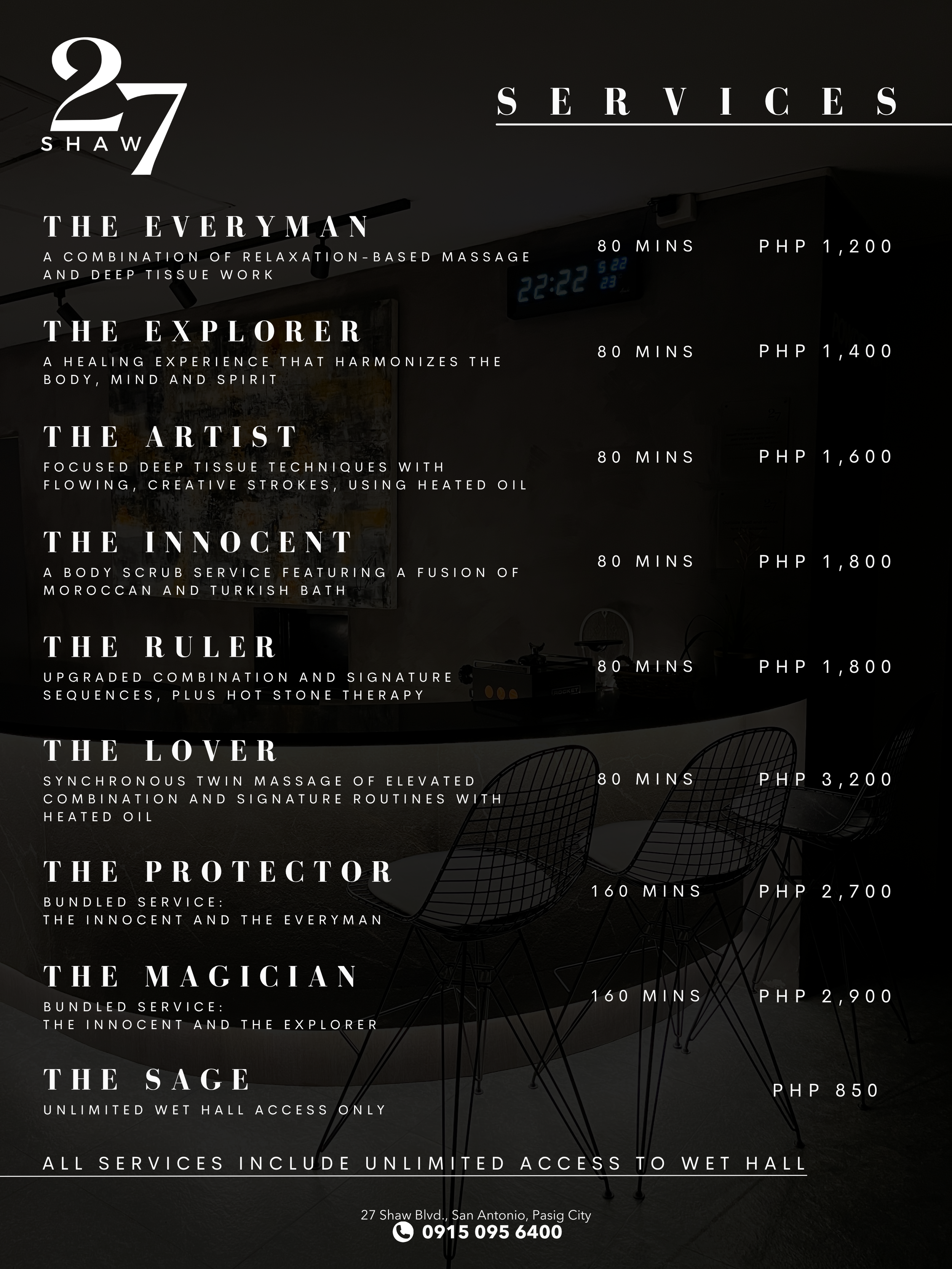 27Shaw Menu (as of October 2025).png