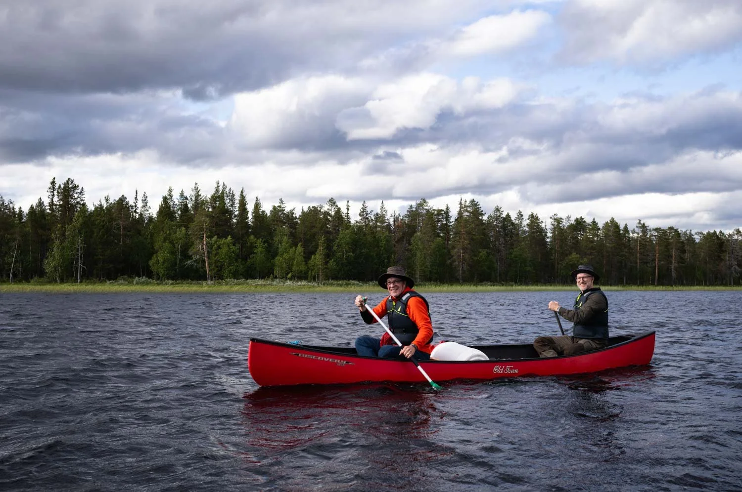Kanu Abenteuer Lappland