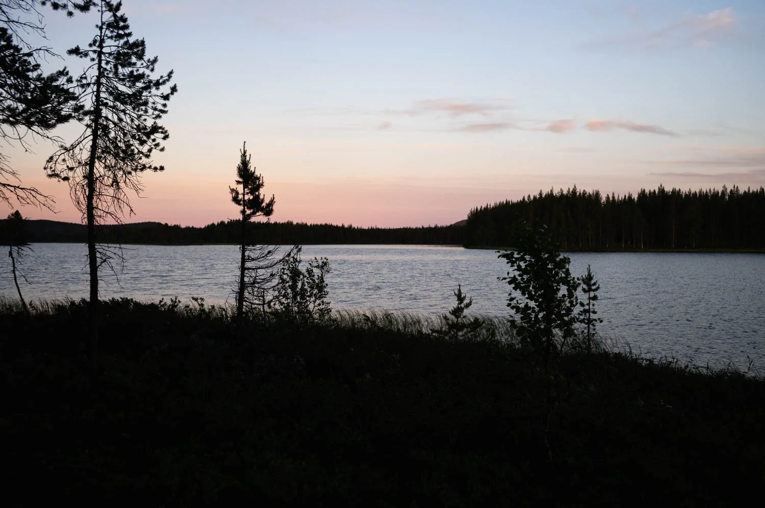 Mitternachtssonne Lappland