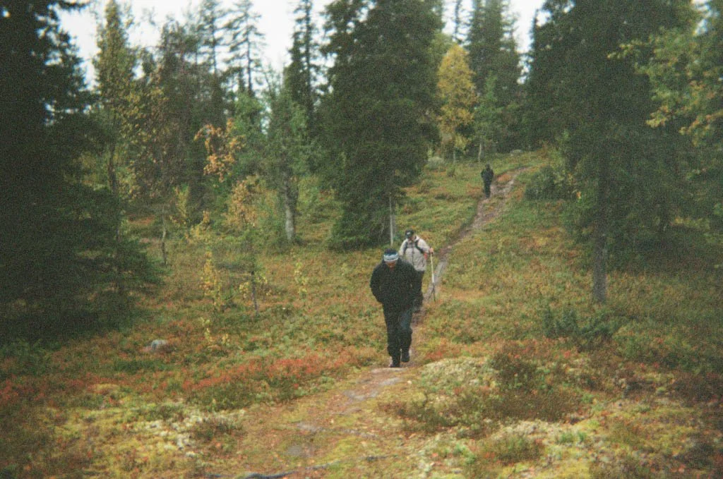 Wanderung auf dem Vittjåkk