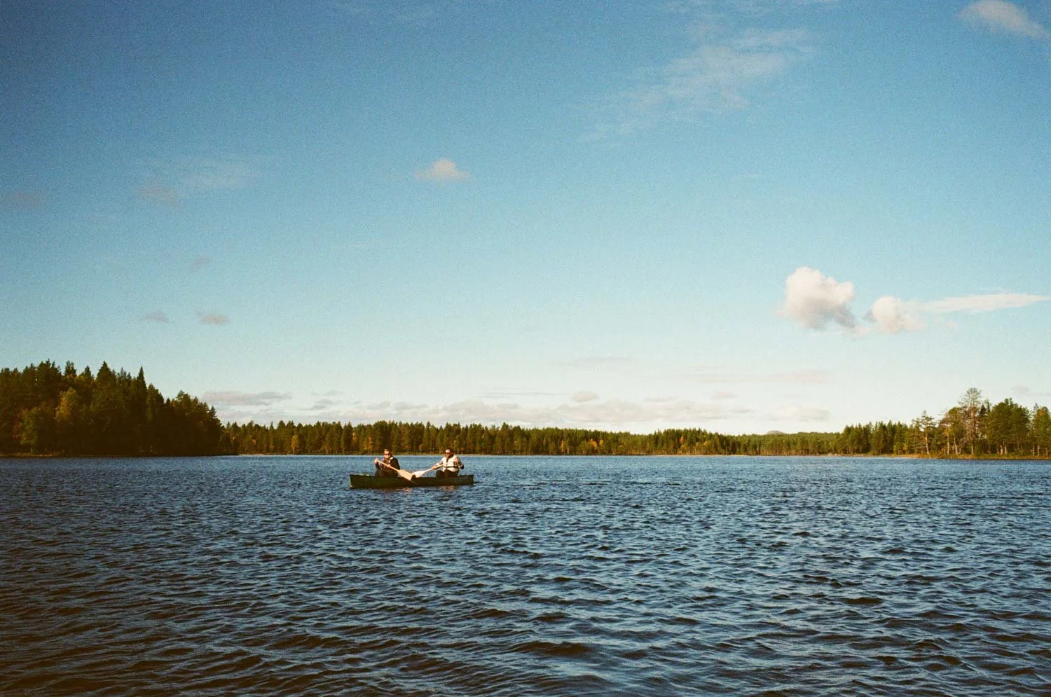 Kanu Abenteuer Lappland