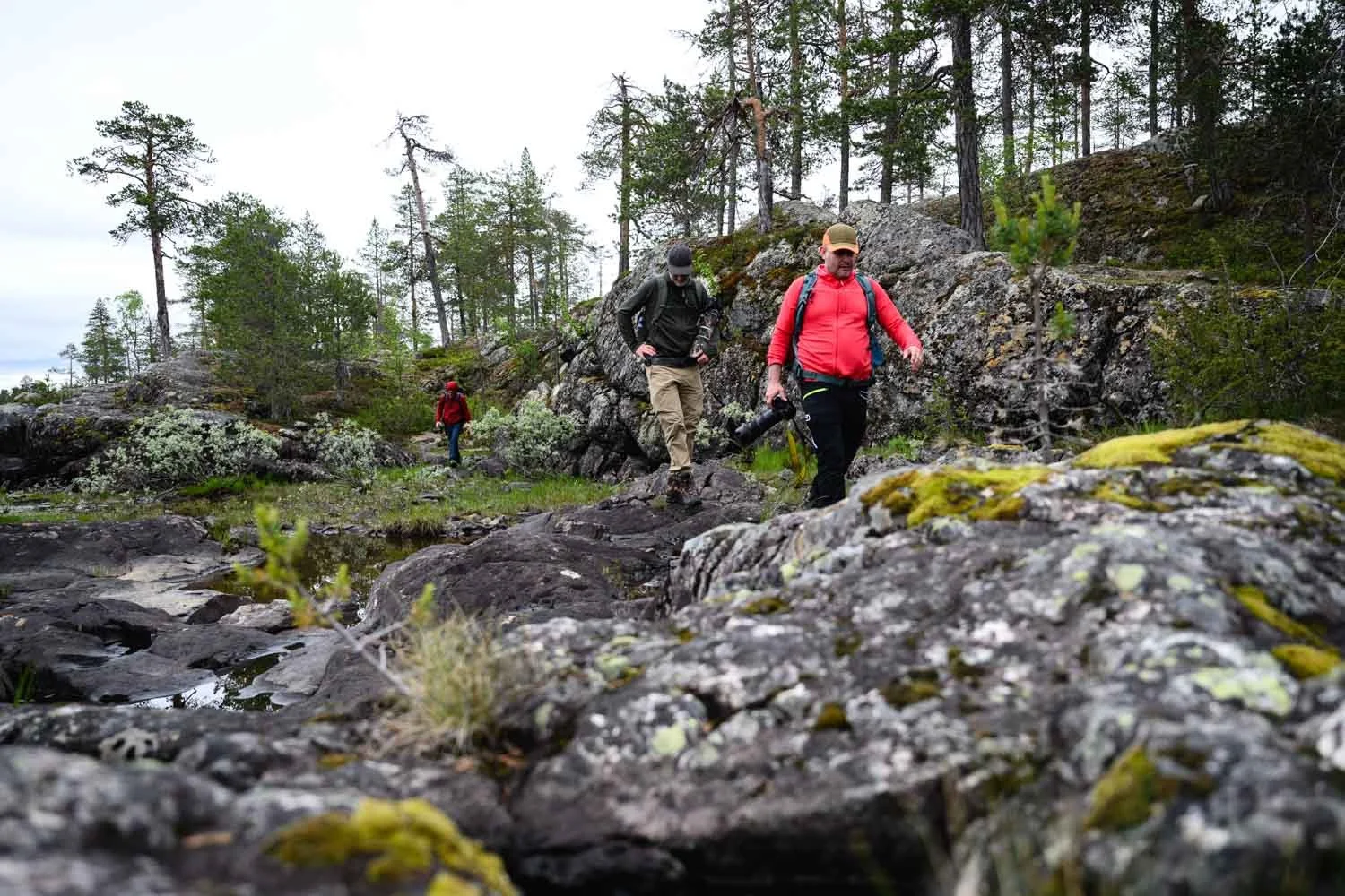 Wandern über Stock und über Stein am Trollforsen