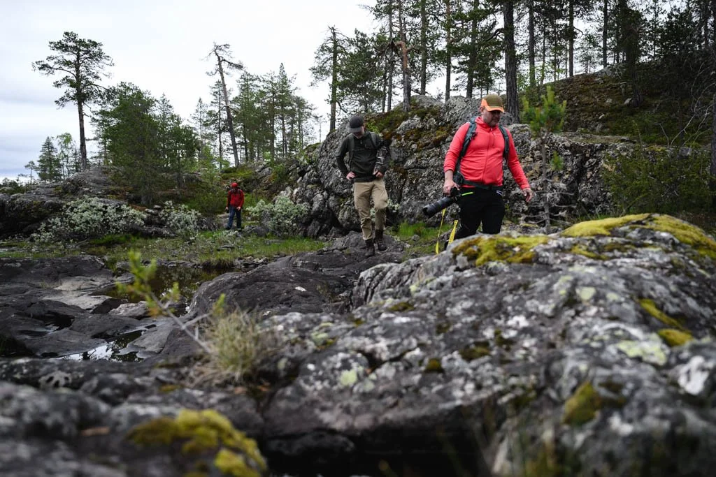 Wanderung zu den Trollforsen in Lappland