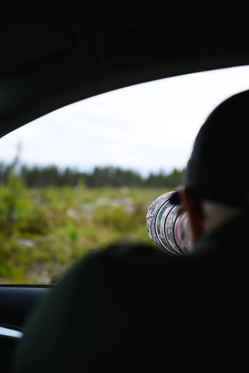 Aus dem Auto heraus fotografieren