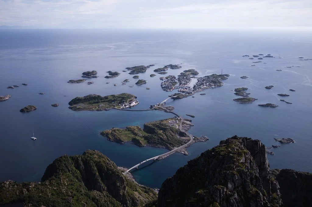 Henningsvær vom Festvågtind