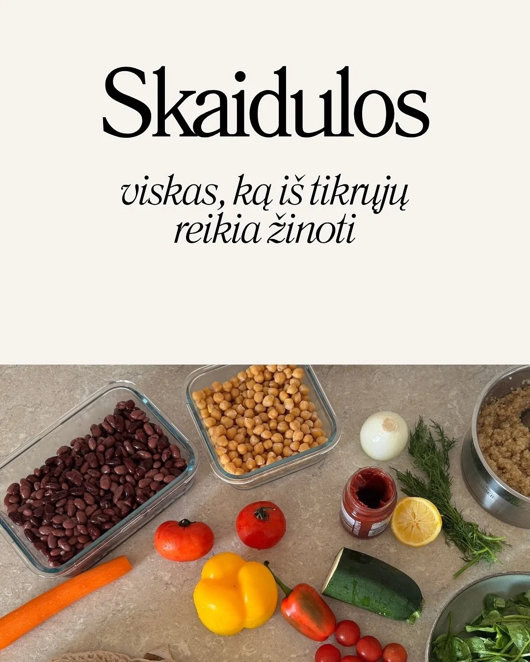 SKAIDULOS IR VISKAS, KĄ I&Scaron; TIKRŲJŲ REIKIA ŽINOTI. 📌
Dažnai tarp baltymų ir kalorijų skaičiavimo žmonės pamir&scaron;ta vieną labai svarbų komponentą - skaidulas. 

Jeigu sieki įsivesti daugiau skaidulų į kasdienę mitybą ir pagerinti savo svei