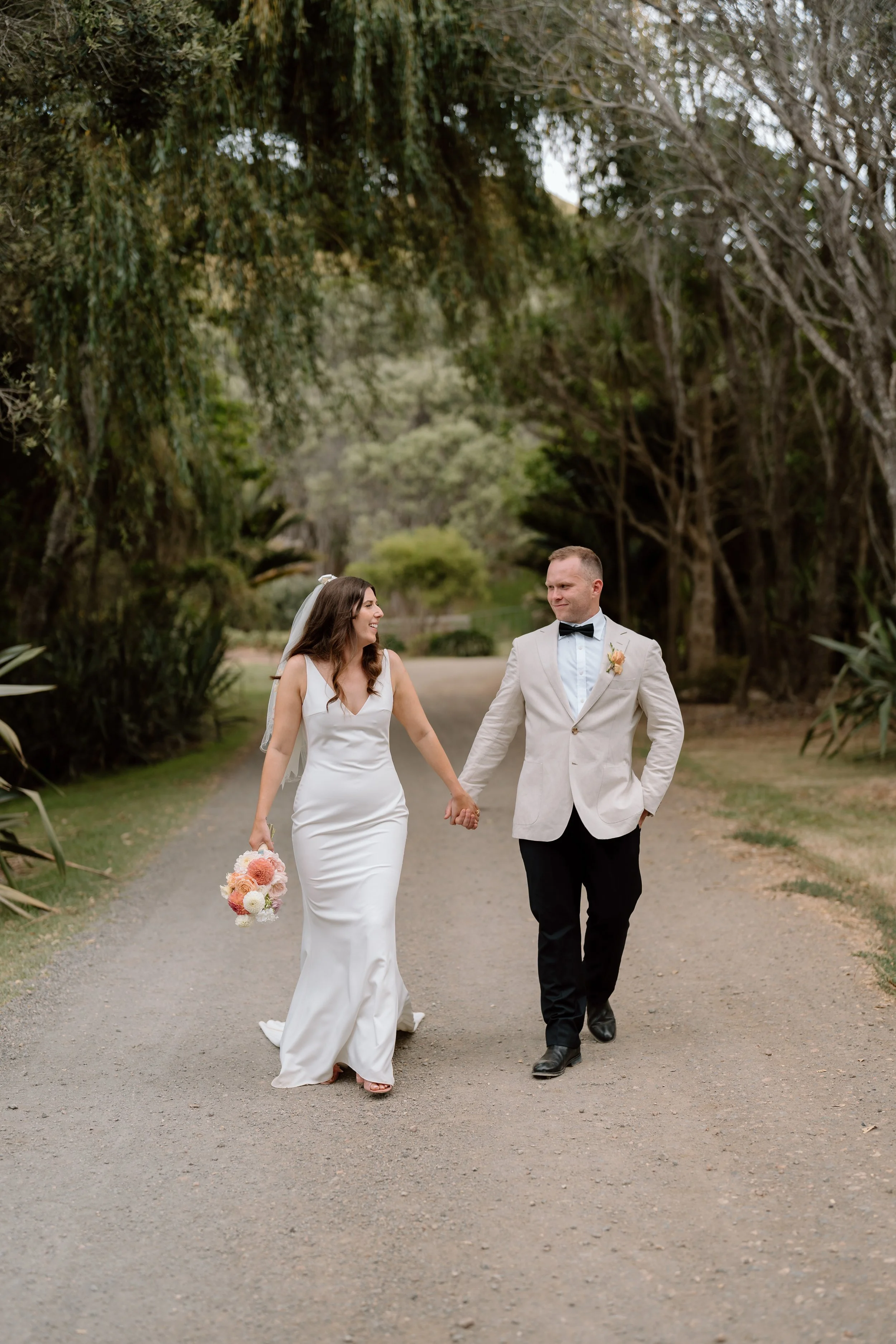 Wedding at Man O' War on Waiheke Island photographed by Wild Souls