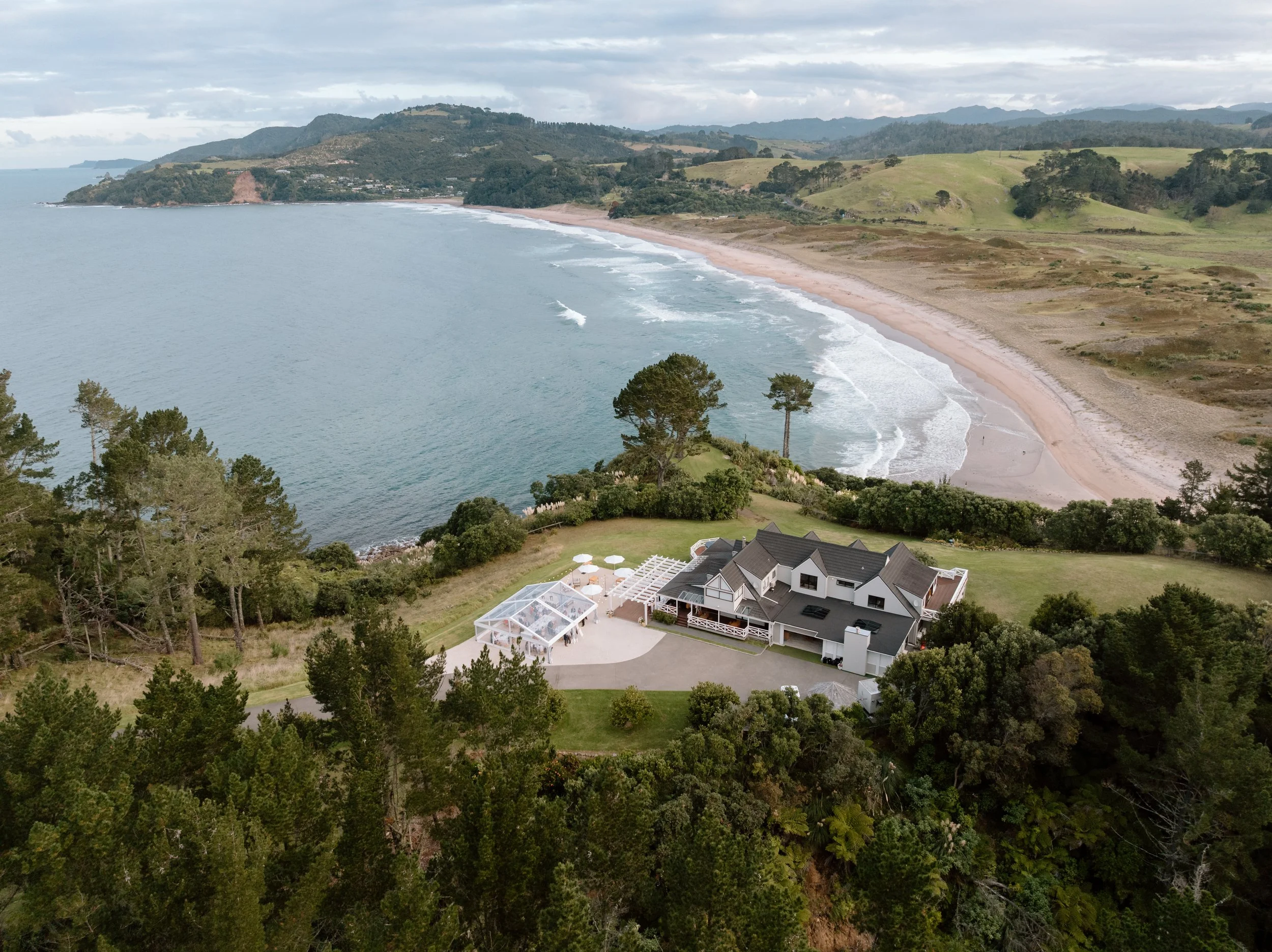Orua Beach House Coromandel Wedding Venue