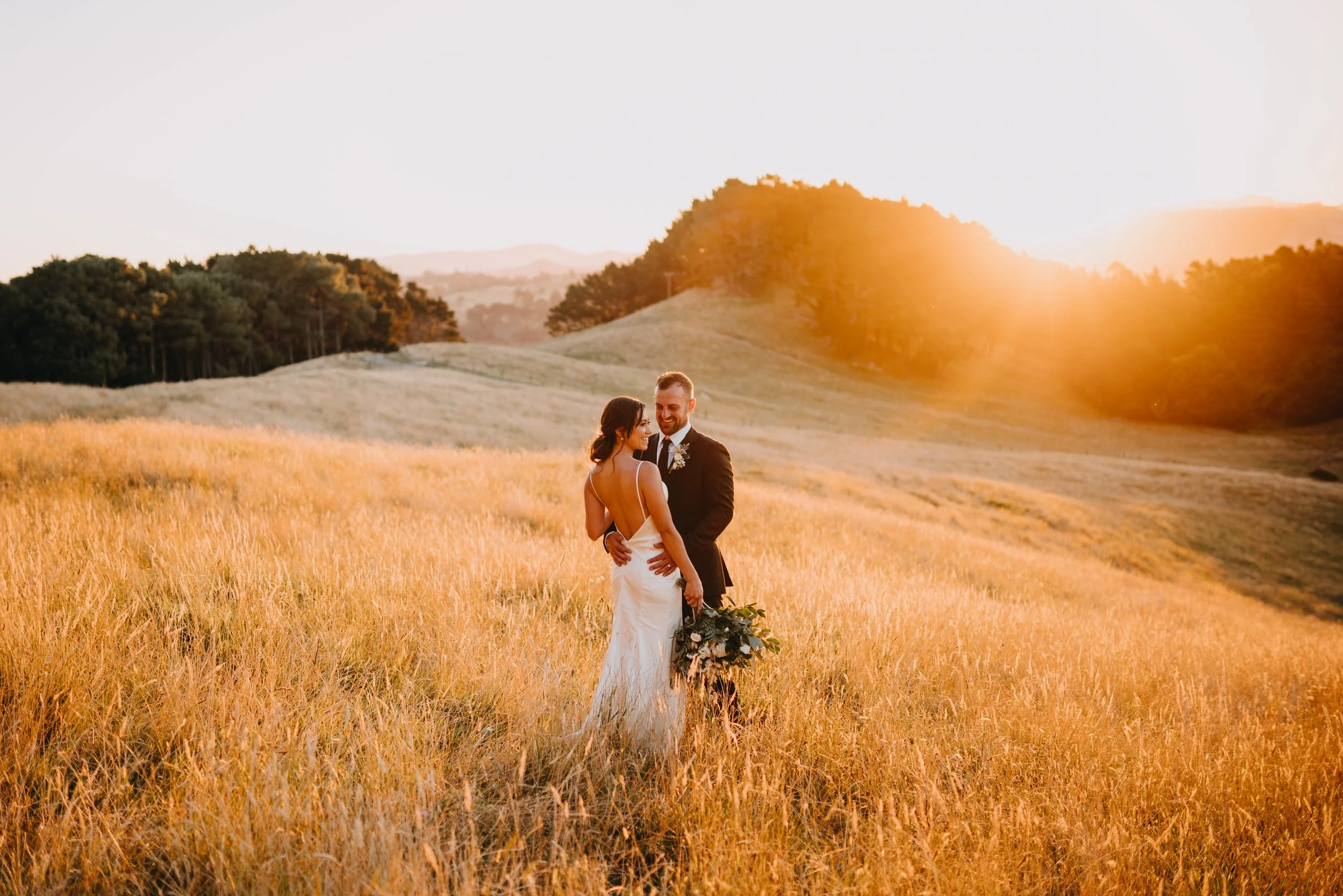 Orua Beach House wedding photographed by Wild Souls