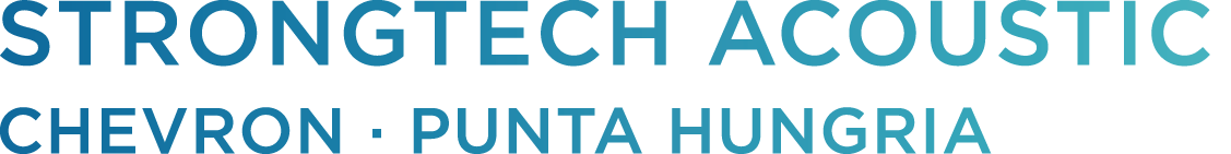 Texto estilizado com fundo azul e elementos gráficos em diferentes tons de azul