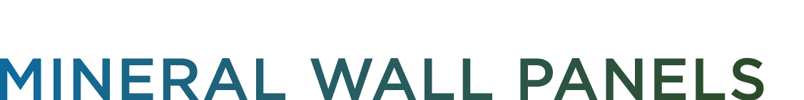 Mineral Wall Panels