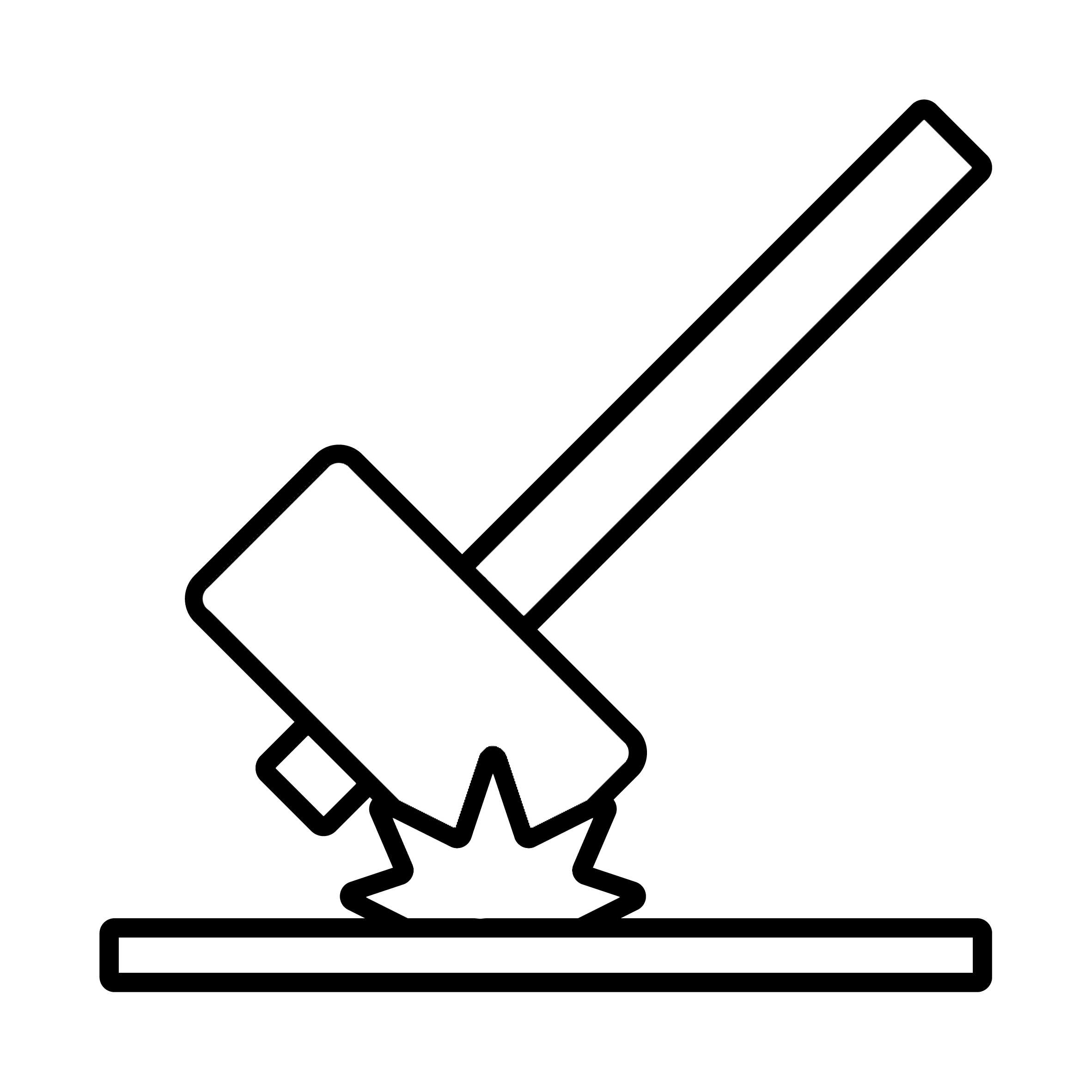 Desenho técnico de régua e esquadros sobre fundo preto.