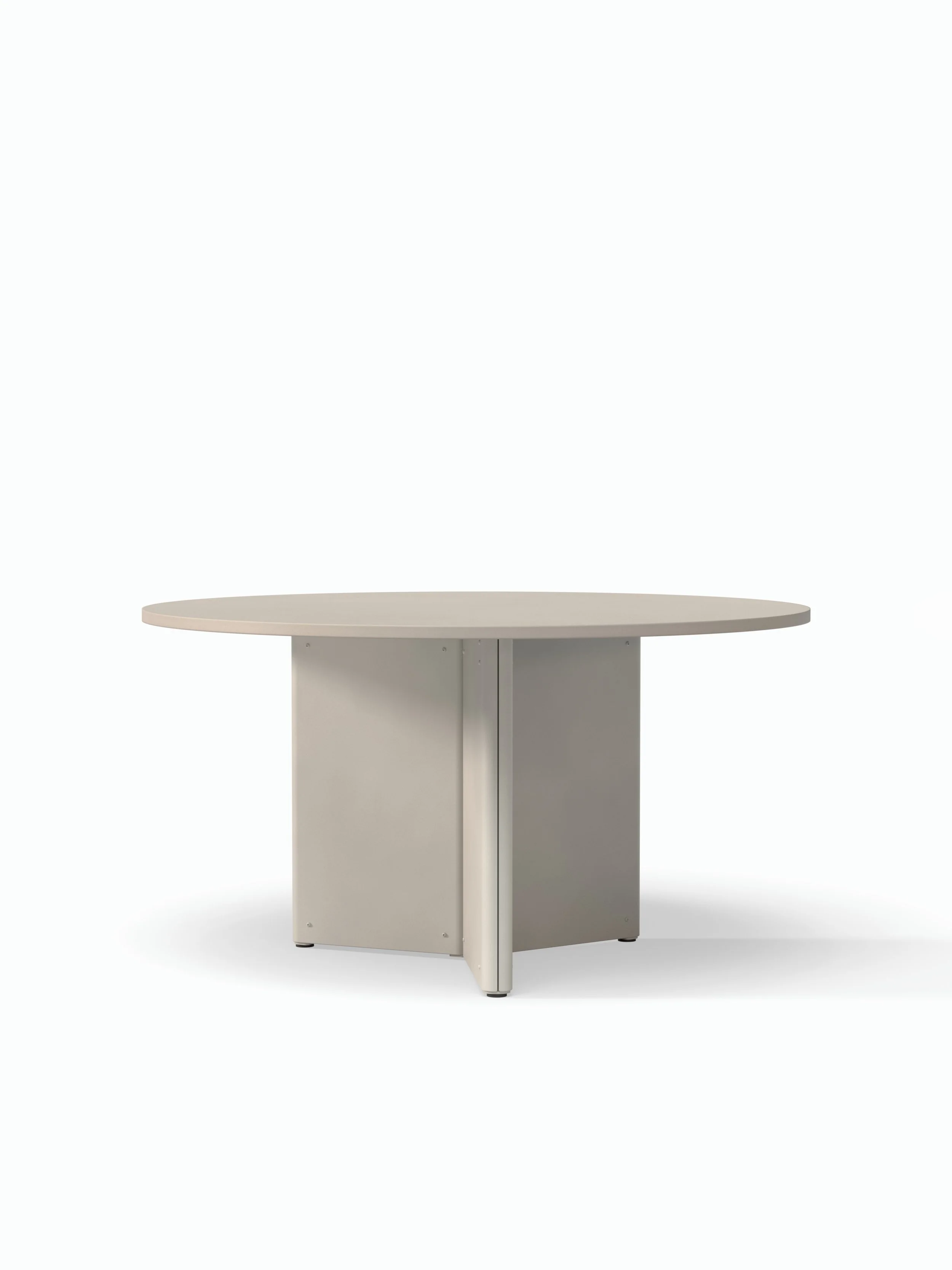 arc eettafel - fenix beige arizona - ral 7044 zijdegrijs
