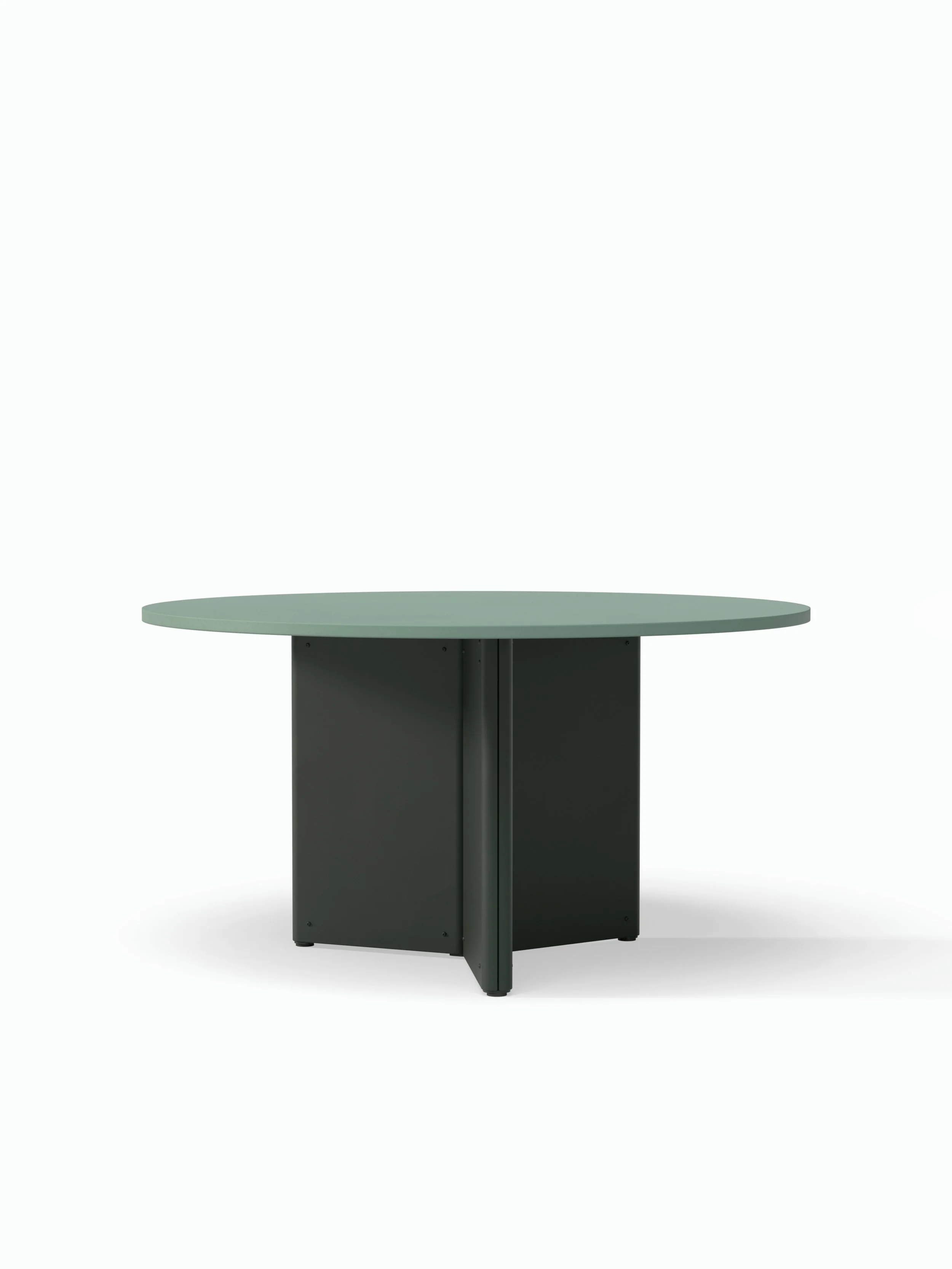 arc eettafel - pfleiderer agave - ral 6005 mosgroen