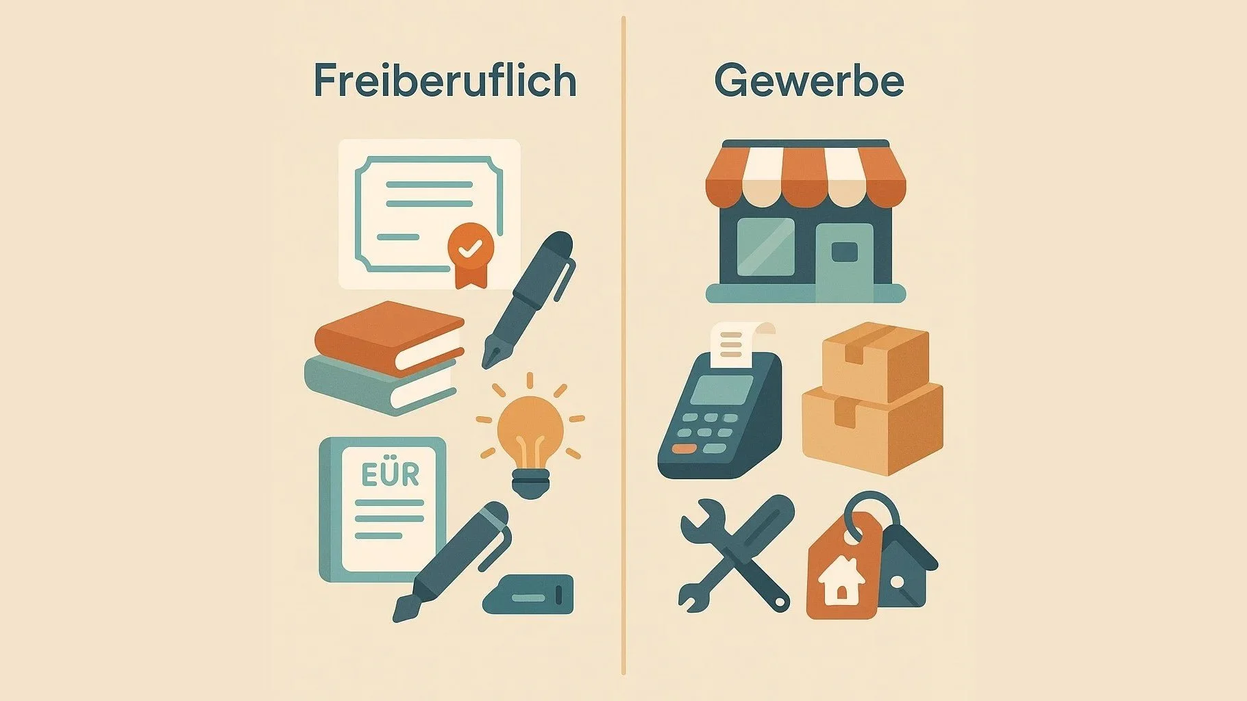 Freiberuflich oder gewerblich – was gilt für Sie?