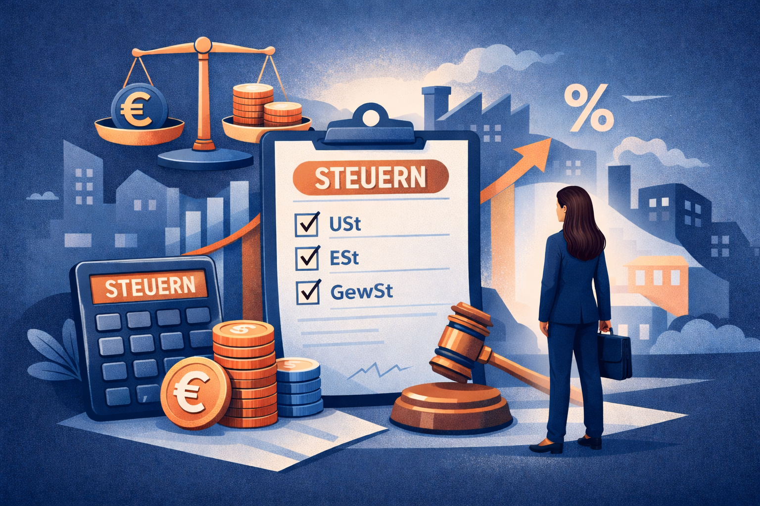 Steuerliche Grundlagen für Unternehmer - Teil 1: Steuerarten