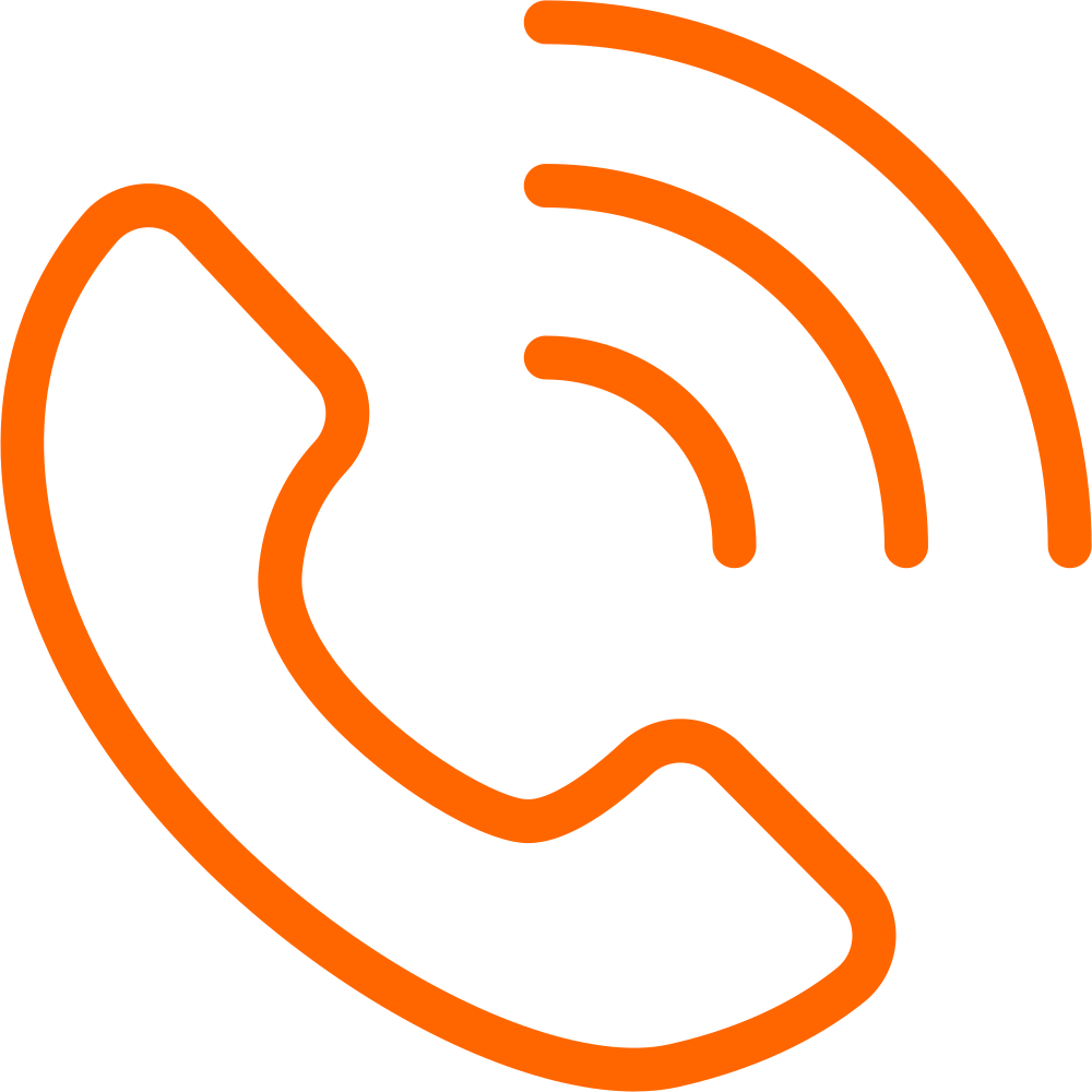 Outline of a telephone receiver symbolising approachable, WA based electricians