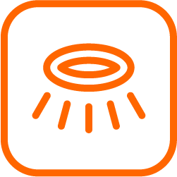 icon symbolising downlight installation by Perth electrician