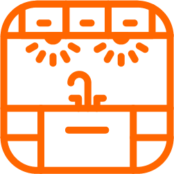 icon symbolising under bench lighting under a cabinet installation perth electricians