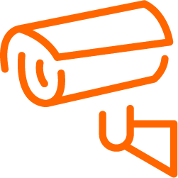 icon of a cctv security camera to symbolise CCTV Camera installation in Perth