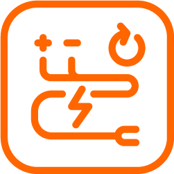 Icon representing electrical rewiring services in Perth