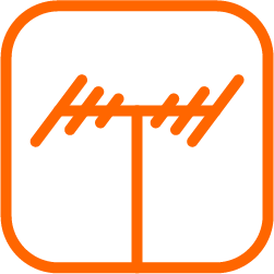 icon symbolising TV antenna installation in Perth