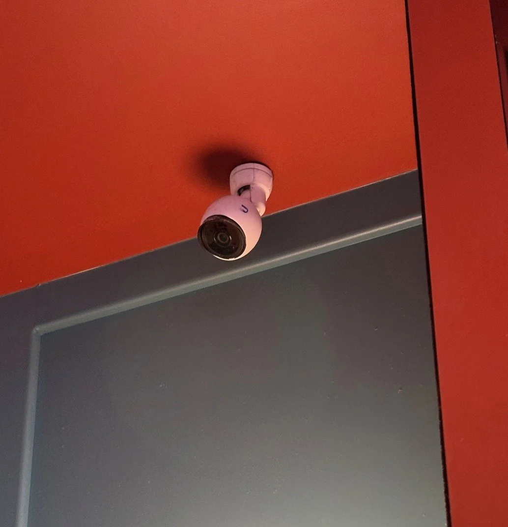 image of a CCTV camera installed in a funky cafe by CCTV Installers in Perth